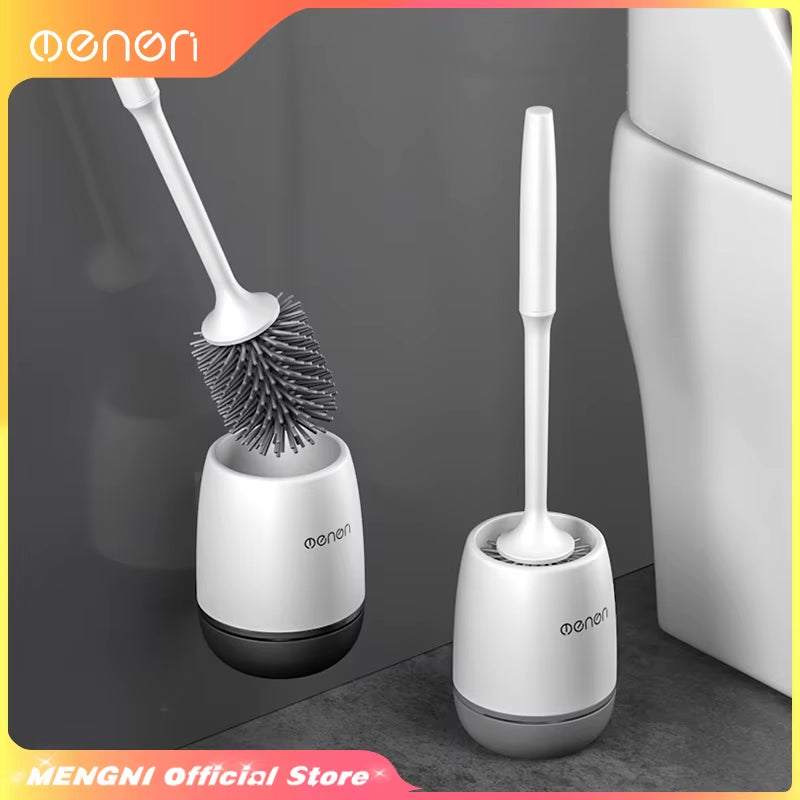 SanitPro TPR Silicone Toilet Brush – Ultra-Durable, Ergonomic Design for a Cleaner, Fresher Bathroom
